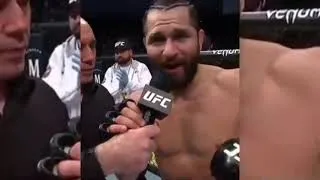 Thumbnail: Jorge Masvidal Post-fight Interview After His Knockout To Kamaru Usman | MMA News