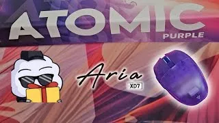 Thumbnail: Fantech Aria Atomic Purple Unboxing! #aria #mouse #mousepad #pcgaming #unboxing