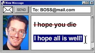 Thumbnail: How to Write an Email (90s Tutorial)