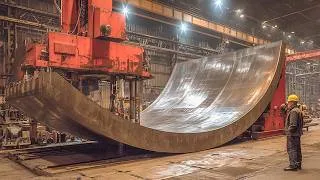 Thumbnail: Incredible Heavy Duty 150mm Plate Rolling Metal Forming Machine - Massive Oversize Steel Fabrication
