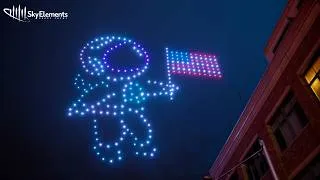 Thumbnail: Fourth of July Drone Show in Lakewood, Colorado | Sky Elements Drone Shows