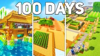 Thumbnail: I Survived 100 Days in Multiple Minecraft Hardcore Modpacks!
