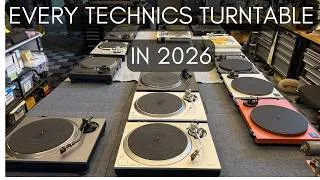 Thumbnail: Every Technics Turntable Model in 2026