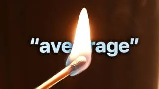 Thumbnail: how i realized i was average.
