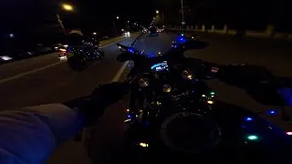 Thumbnail: CHRISTMAS LIGHTS | Yamaha R125 POV