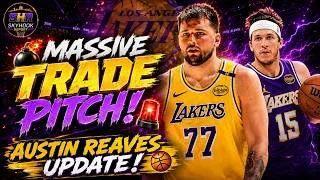Thumbnail: LOS ANGELES LAKERS NEWS 🚨BROOK LOPEZ & DERRICK JONES 🚨 $180M REAVES STANCE 💣
