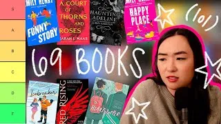 Thumbnail: tier ranking every book i read in 2024 (even though 2025 is almost over lol)