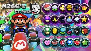 Thumbnail: +96 RETRO CUSTOM TRACKS For Mario Kart 8 Deluxe (M26G's CT Pack)