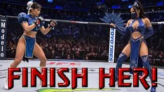 Thumbnail: Street Fighter 2 VS Mortal Kombat with Fatalities in the UFC