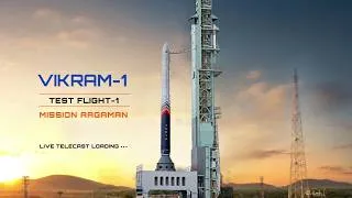 Thumbnail: Vikram-1 | Test Flight-1 | Skyroot | Mission Aagaman| India's First Private Orbital Rocket Launch