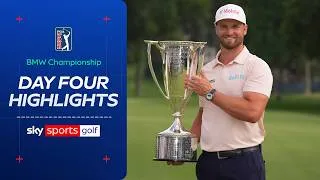 Thumbnail: Wyndham Clark overcomes blowing FIVE-SHOT-LEAD to win! | BMW Championship Highlights