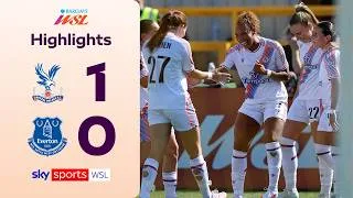 Thumbnail: Palace win on WSL return | Crystal Palace 1-0 Everton | WSL Highlights