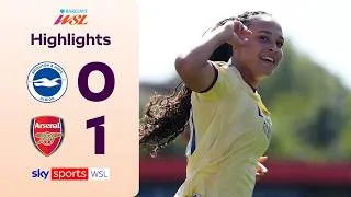Thumbnail: Teenager Baum nets winner on debut | Brighton 0-1 Arsenal | WSL Highlights