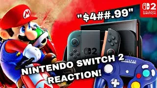 Thumbnail: IT COSTS HOW MUCH?? (NINTENDO SWITCH 2 DIRECT REACTION)