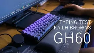 Thumbnail: Custom GH60 with Kailh Browns - Keyboard Sound Test