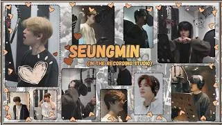 Thumbnail: Seungmin in The Recording Studio for 5 minutes [RECORDING STUDIO MOMENTS] ✨❤️🐶 #seungmin