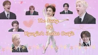 Thumbnail: Full Story of HYUNJIN's BALLET OUTFIT Incident! ✨❤️😭 #straykids #hyunjin #skzcode