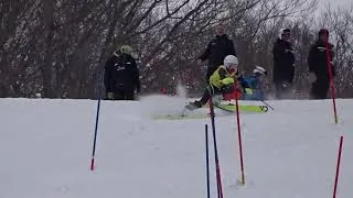 Thumbnail: Kaelin Sunapee Crash -- Slalom Tokyo Drift