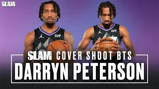 Thumbnail: "Anyone Watching Can't Guard Me" 👀🔥 | Darryn Peterson SLAM Cover BTS