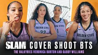 Thumbnail: Inside Gabby Williams and Veronica Burton's Instant Chemistry 🔥 | SLAM Cover Shoot BTS