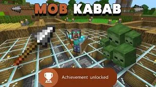 Thumbnail: Getting the "Mob Kabab" Achievement in Minecraft