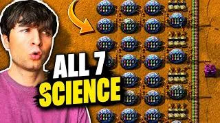 Thumbnail: How to Build a 7 Science Lab Setup in Factorio (Easily Expandable)