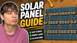 Thumbnail: Factorio Solar Panel Layout: Simple Grid Setup with SR Latch Tutorial