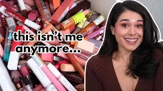 Thumbnail: I Got Rid of Half My Makeup... 2026 Makeup Collection Tour AFTER a Huge Declutter