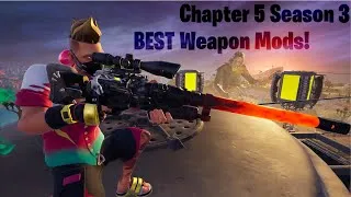 Thumbnail: Fortnite: Chapter 5 Season 3's Weapon Mod Guide!