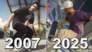 Thumbnail: Evolution of Skate Games (2007-2025)