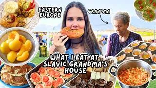 Thumbnail: What I eat at my SLAVIC GRANDMA’s in EASTERN EUROPE