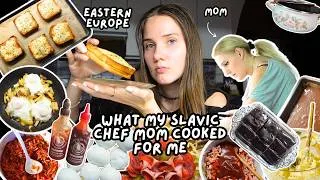 Thumbnail: What I eat in EASTERN EUROPE (my SLAVIC MOM's cooking)