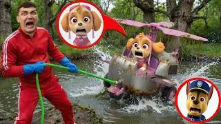 Thumbnail: We Found PAW PATROL Helicopter Underwater While Magnet Fishing! Skye CRASHED!