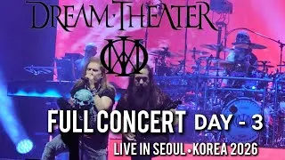 Thumbnail: Dream Theater – Live in Seoul, Korea (Feb 22, 2026) | Full Concert – Day 3 드림 시어터 서울 공연 3일차 풀 콘서트