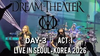 Thumbnail: Dream Theater – Live in Seoul, Korea 2026 | Concert Act I (Day 3)드림 시어터 서울 공연 3일차 액트 1