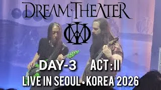 Thumbnail: Dream Theater – Live in Seoul, Korea 2026 | Concert Act II (Day 3) 드림 시어터 서울 공연 3일차 액트 2