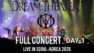 Thumbnail: Dream Theater – Live in Seoul, Korea (Feb 20, 2026) | Full Concert – Day 1 드림 시어터 서울 공연 1일차 풀 콘서트