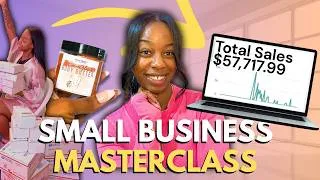 Thumbnail: How To Start a Small Business (Step by Step) FREE MASTERCLASS For Beginners