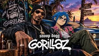 Thumbnail: Gorillaz Demon Days & Snoop Dogg Inspired Psycho Vibes | Dark Trip-Hop AI Mix | Chill Rap Shadow X01