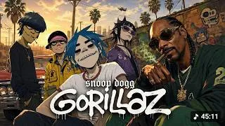 Thumbnail: Gorillaz Demon Days & Snoop Dogg Inspired Psycho Vibes | Dark Trip-Hop AI Mix | Chill Rap Dark Groov