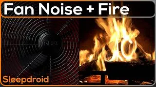 Thumbnail: ► Oscillating Fan Noise + Fireplace Sounds for Sleeping: Fire and Fan Sounds for Sleeping