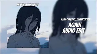 Thumbnail: again (tiktok version/slowed reverb + overlapped) || noah cyrus ft. xxxtentacion [edit audio]