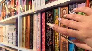 Thumbnail: ASMR Relaxing Tapping & Scratching on Bookshelves 📚 Loft Book Sounds, No Talking