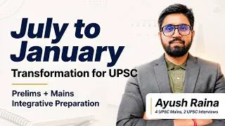 Thumbnail: UPSC 2027 Preparation Strategy: Syllabus Completion + Prelims and Mains Integrated Preparation Guide