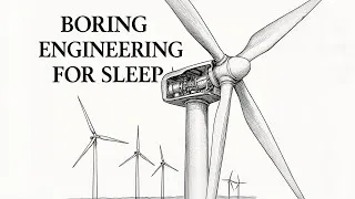 Thumbnail: The Silent Power of the Wind: How Wind Turbines Really Work | Boring Engineering for Sleep