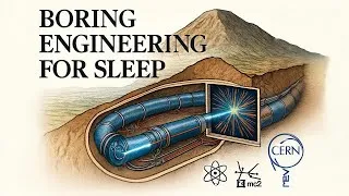 Thumbnail: The Hidden Secrets of CERN  | Boring Engineering for Sleep