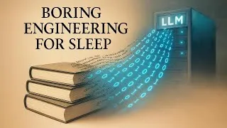 Thumbnail: How Do Large Language Models Actually Work? | Boring Engineering for Sleep