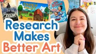 Thumbnail: How to Research Art Ideas and Make Better, More Original Work - for Artists Who Want to Sell Art