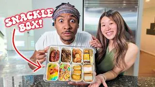 Thumbnail: My Husband Rates My Snackle Box!