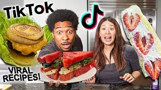 Thumbnail: We Made Viral Tik Tok Recipes Together!